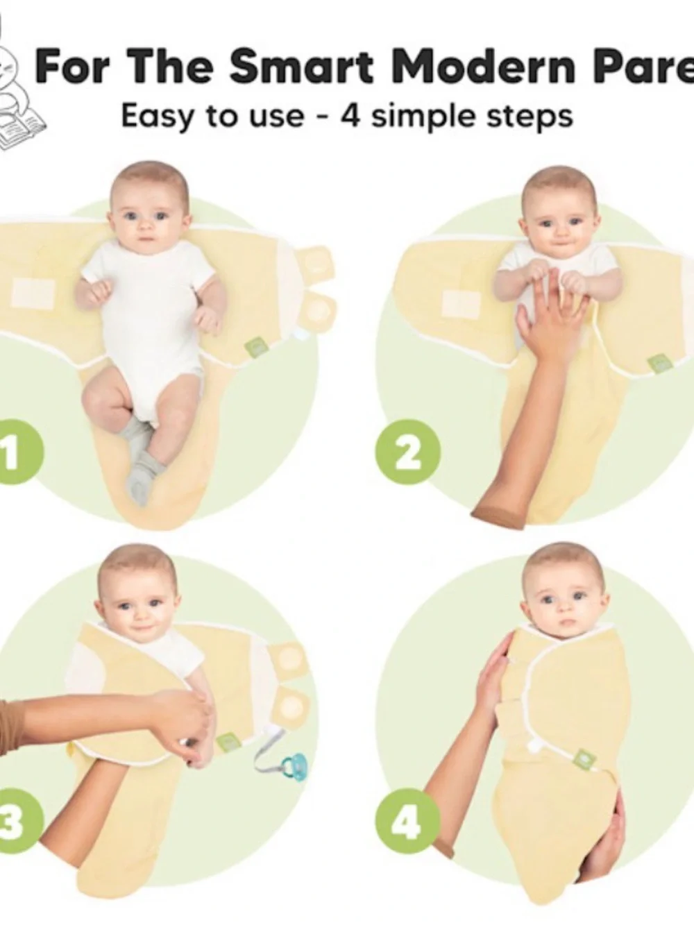 Lea babies Soothe Swaddle Wraps